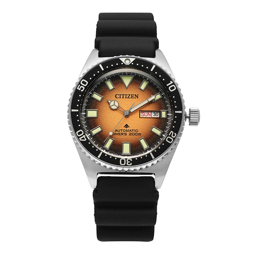 CITIZEN Promaster Marine Diver Rubber Strap Watch for Men NY0120 01Z
