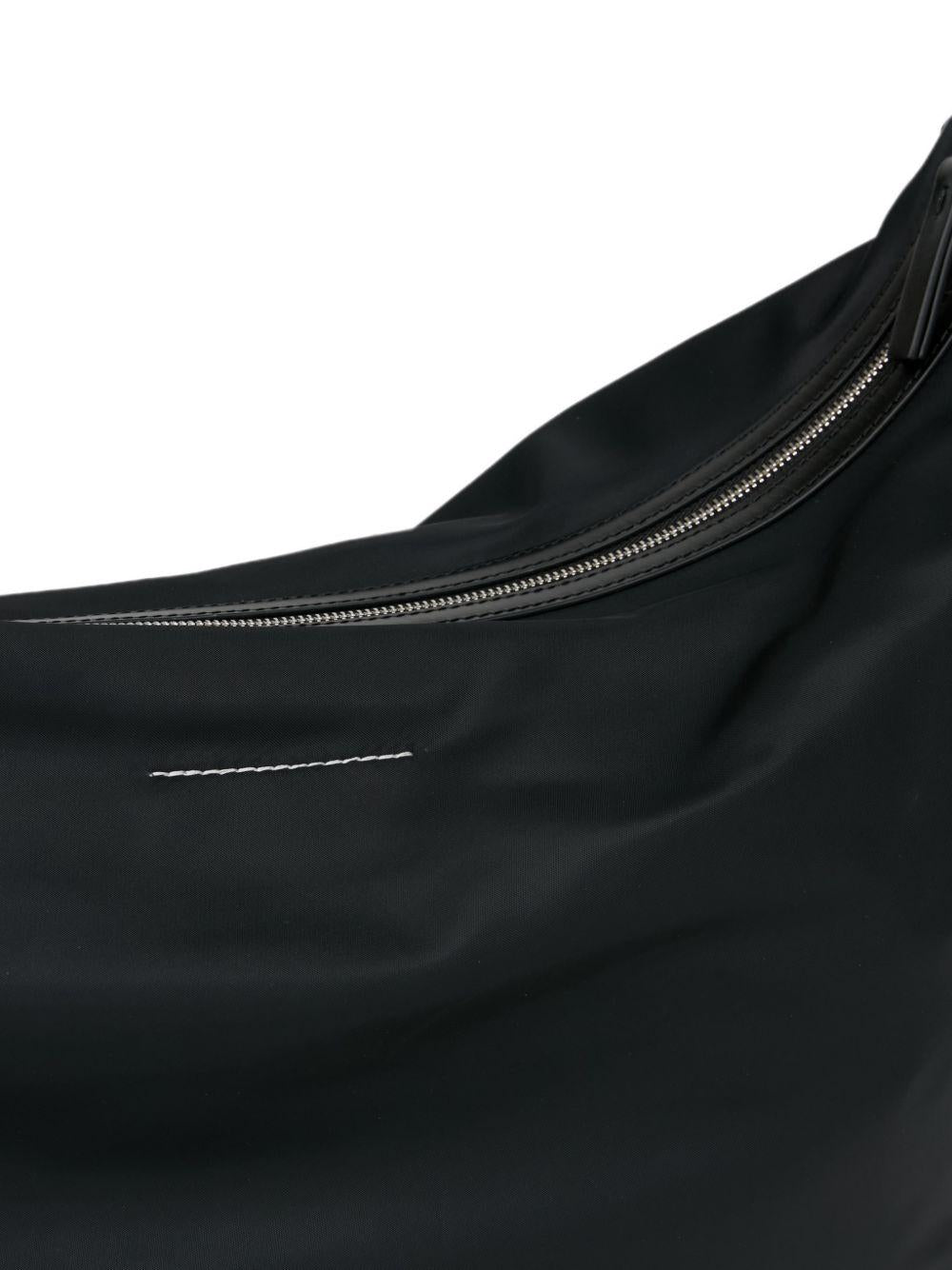 Maison Margiela Black Leather Shoulder Crossbody Bag