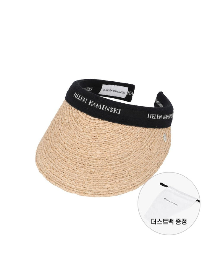 HELEN KAMINSKI Women’s Straw Visor Hat 52491 NTBL