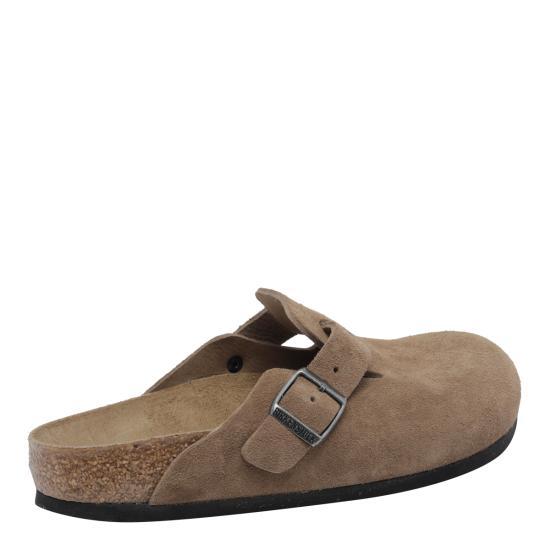 Birkenstock Dark Tea Suede Mule Slippers
