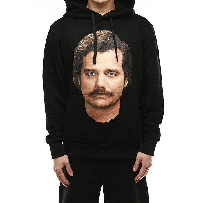 IH NOM UH NIT Pablo Archive Logo Print Hooded T-Shirt for Men