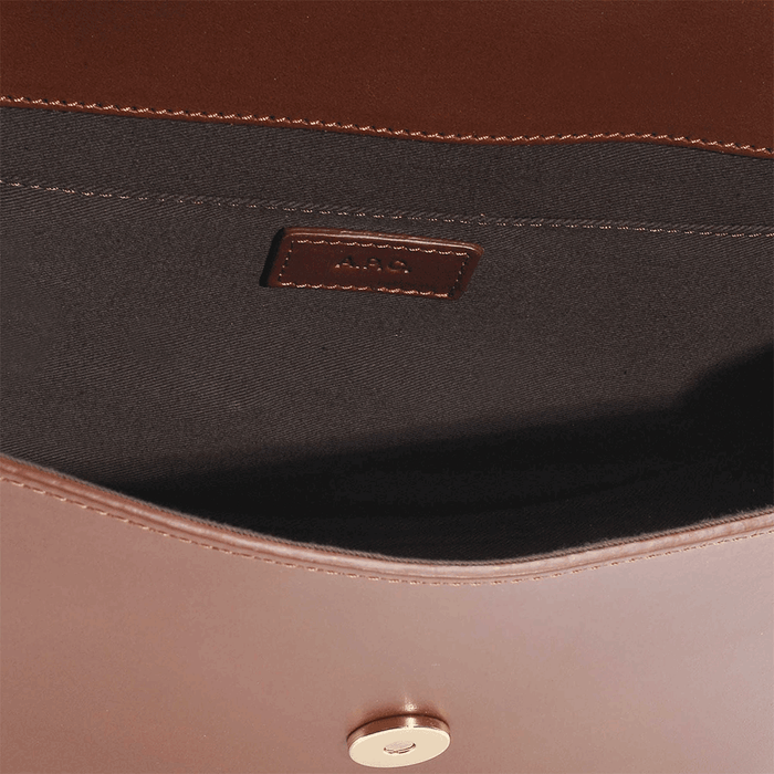 A.P.C. Geneva Leather Crossbody Shoulder Bag
