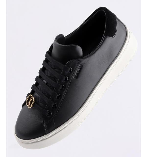 BALLY Ryver Low-Top Leather Sneakers White/Ivory WK005 LVT049 I905