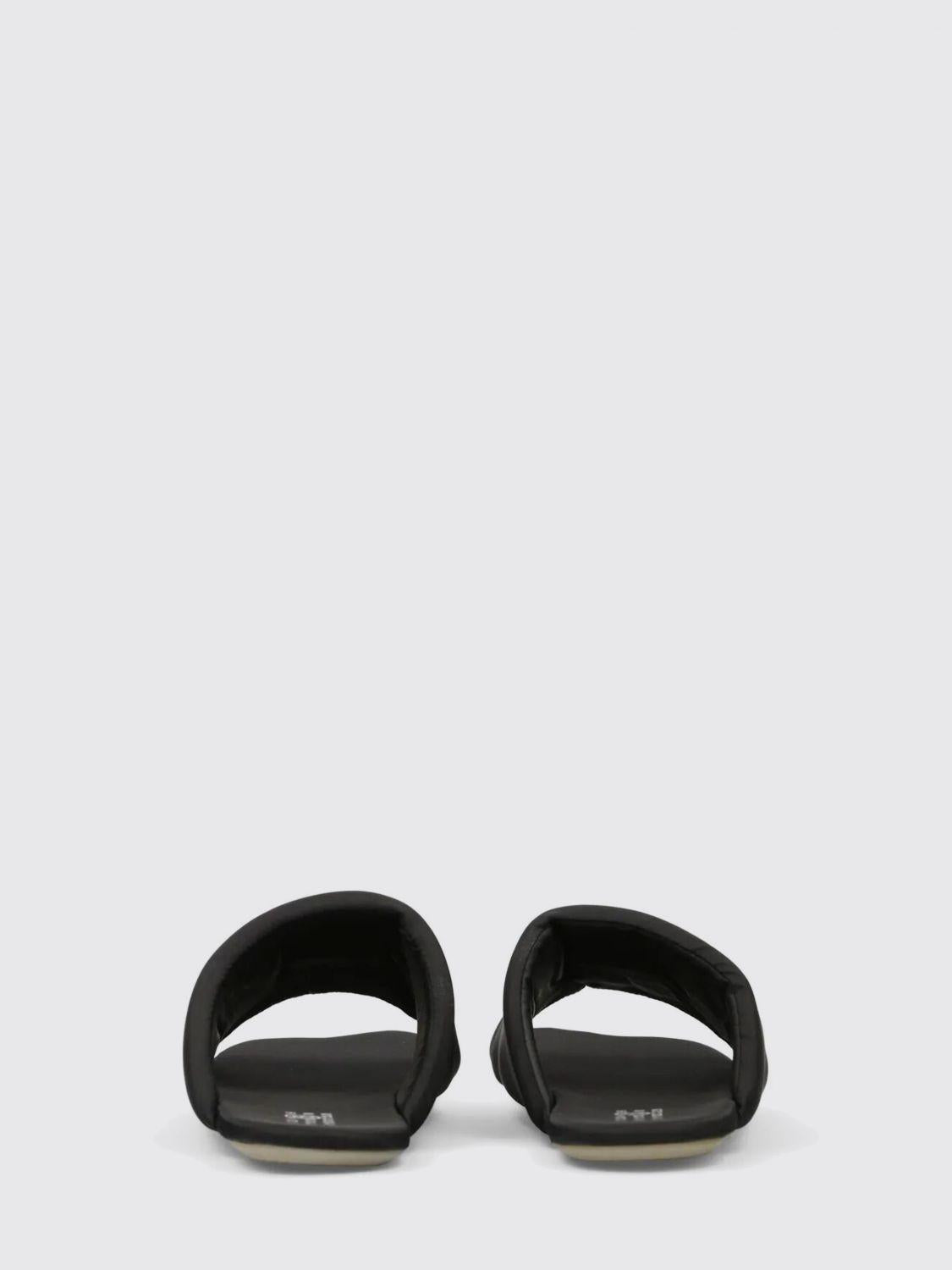 Maison Margiela Black Leather Strappy Sandals