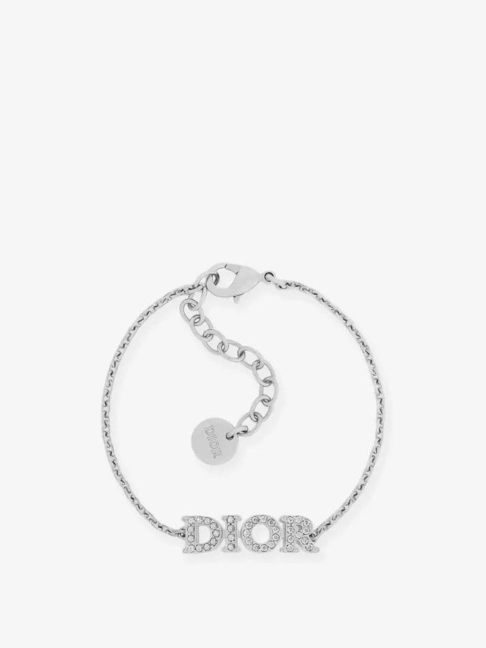 DIOR Women’s Revolution Silver-Tone Crystal Bracelet
