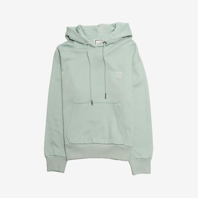 WOOYOUNGMI Back Logo Mint Hoodie Women’s Hooded T-Shirt M233TS37 717M