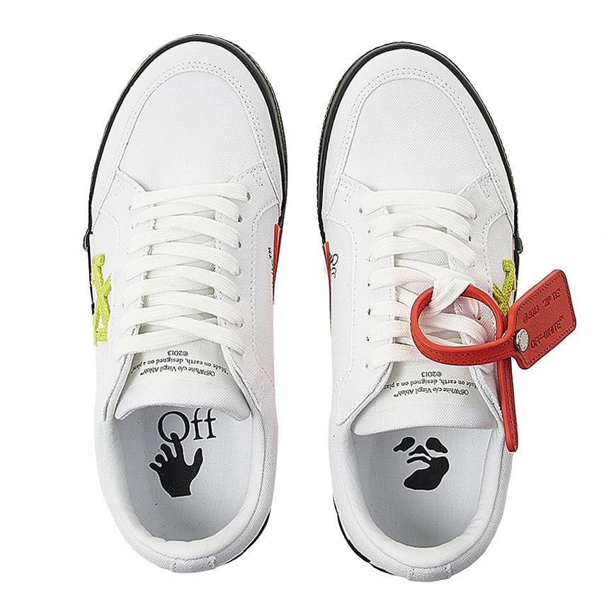 OFF WHITE Mens Arrow Low-Top Sneakers OMIA085S23FAB0010150