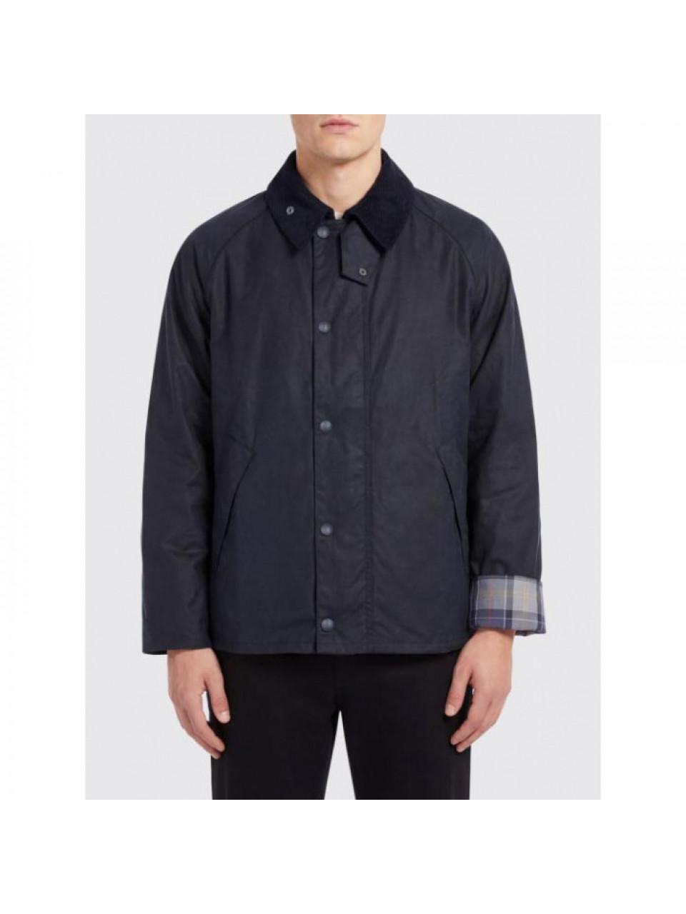 Barbour Black Cotton Transport Casual Jacket MCA1019 BK11