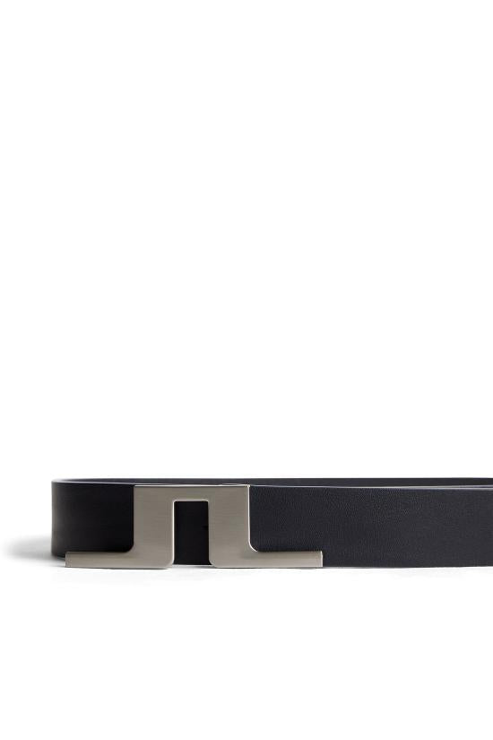 J LINDEBERG Regular Leather Belt for Women GWAC135616855 JL NAVY DOM