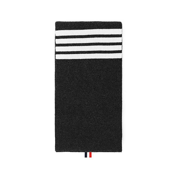 THOM BROWNE Bar Stripe Cashmere Scarf MKS026A 00011 025 4