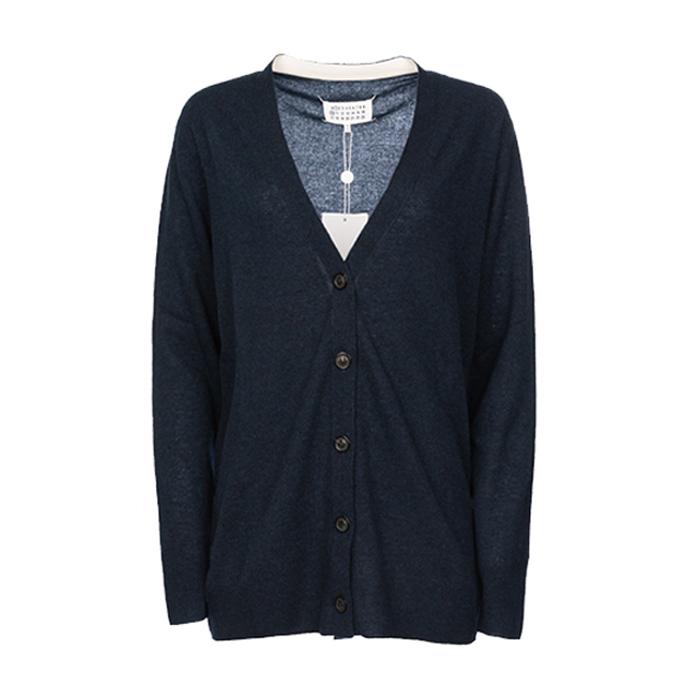 Maison Margiela Stitch Wool Cardigan
