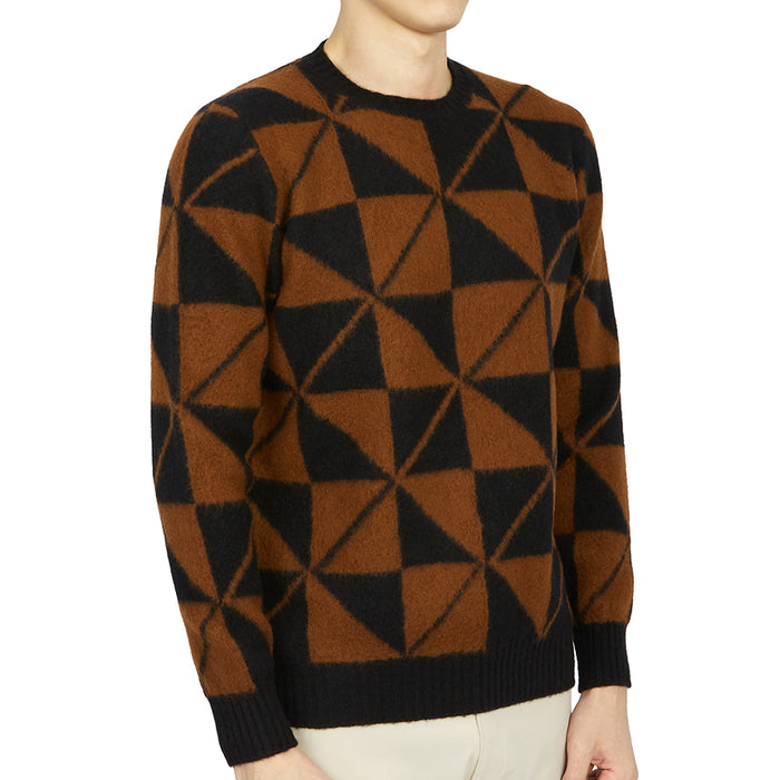 Drumohr Men’s Crewneck Wool Sweater