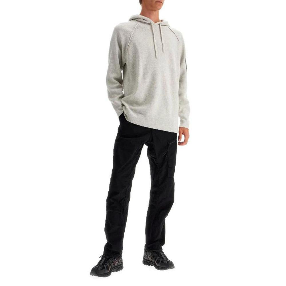 CP Company Lambswool GRS Waffle Knit Hooded Sweater M13