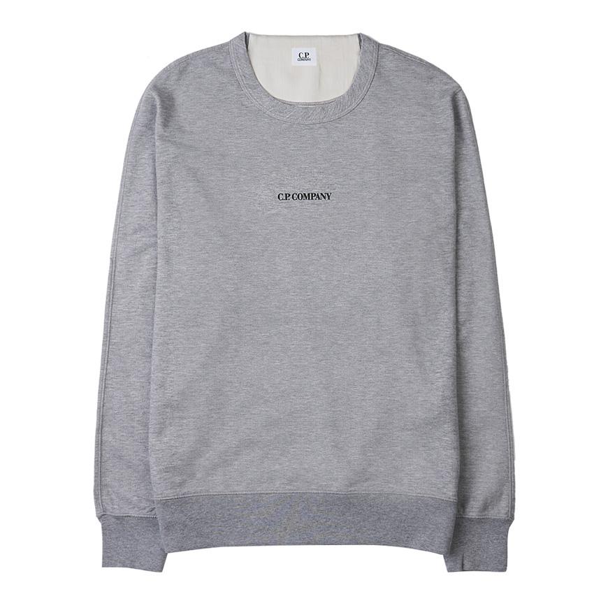 CP Company Logo Print Cotton Sweatshirt for Men