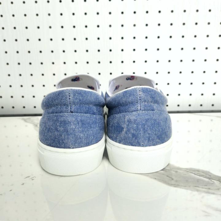 Isabel Marant Blue Logo Embroidered Low-Top Sneakers Men BK0094 22P026N