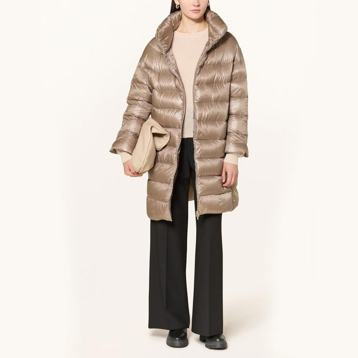 Herno Matilde Light Taupe Down Puffer Jacket