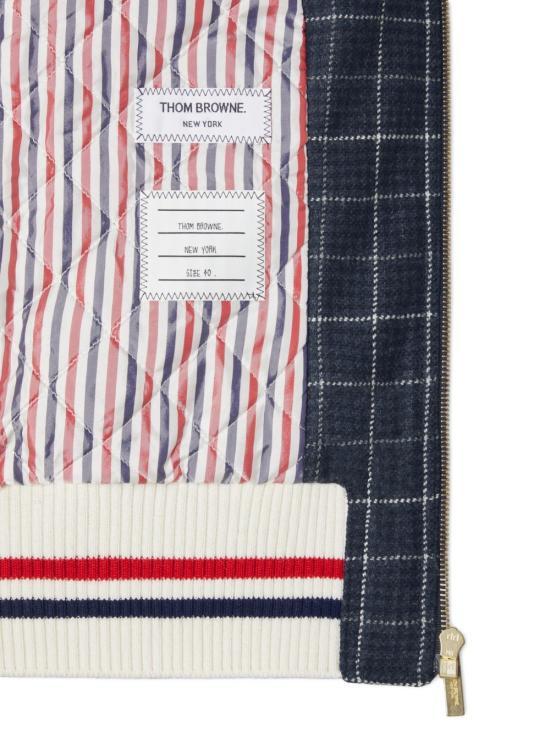 THOM BROWNE Wool Blazer Jacket for Women FBD068X F1216 415 NAVY DOM