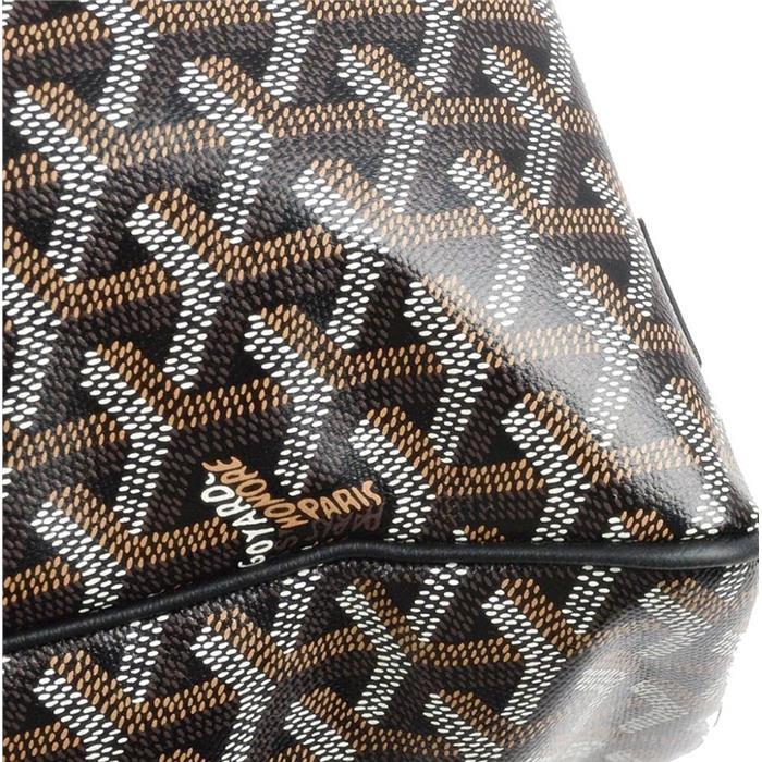 GOYARD Voltaire Black Leather Tote Bag VOLTA3MMLTY01CL01P