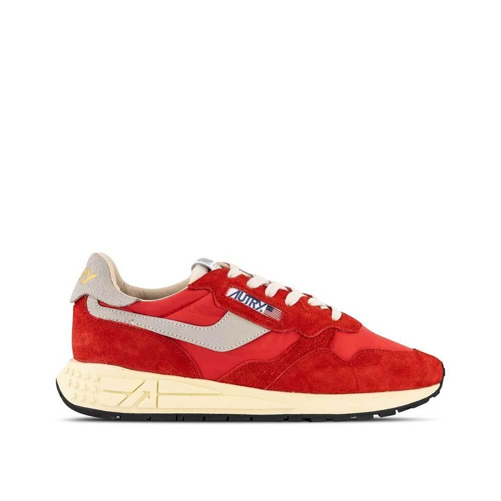 AUTRY Nylon Suede Low-Top Sneakers Men’s