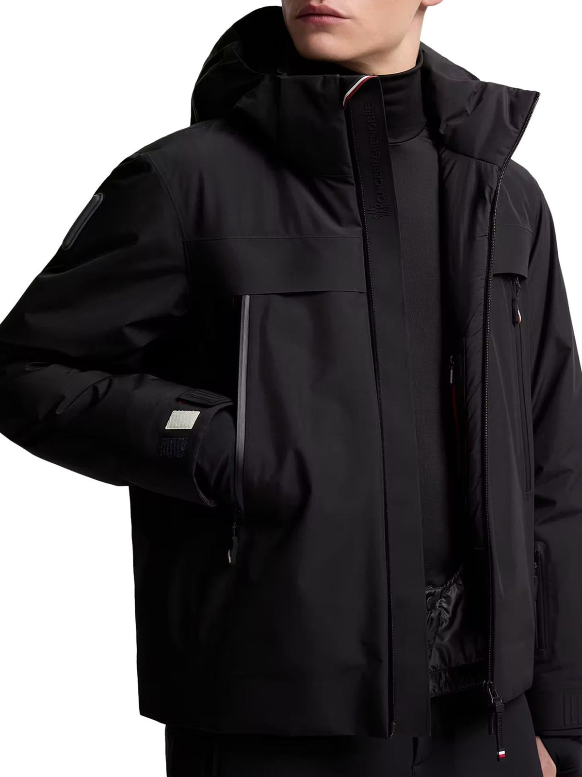 Moncler Black Down Puffer Jacket for Men