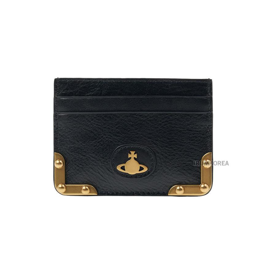 Vivienne Westwood Women’s ORB Logo Leather Card Holder 5403000HW L0067 N401