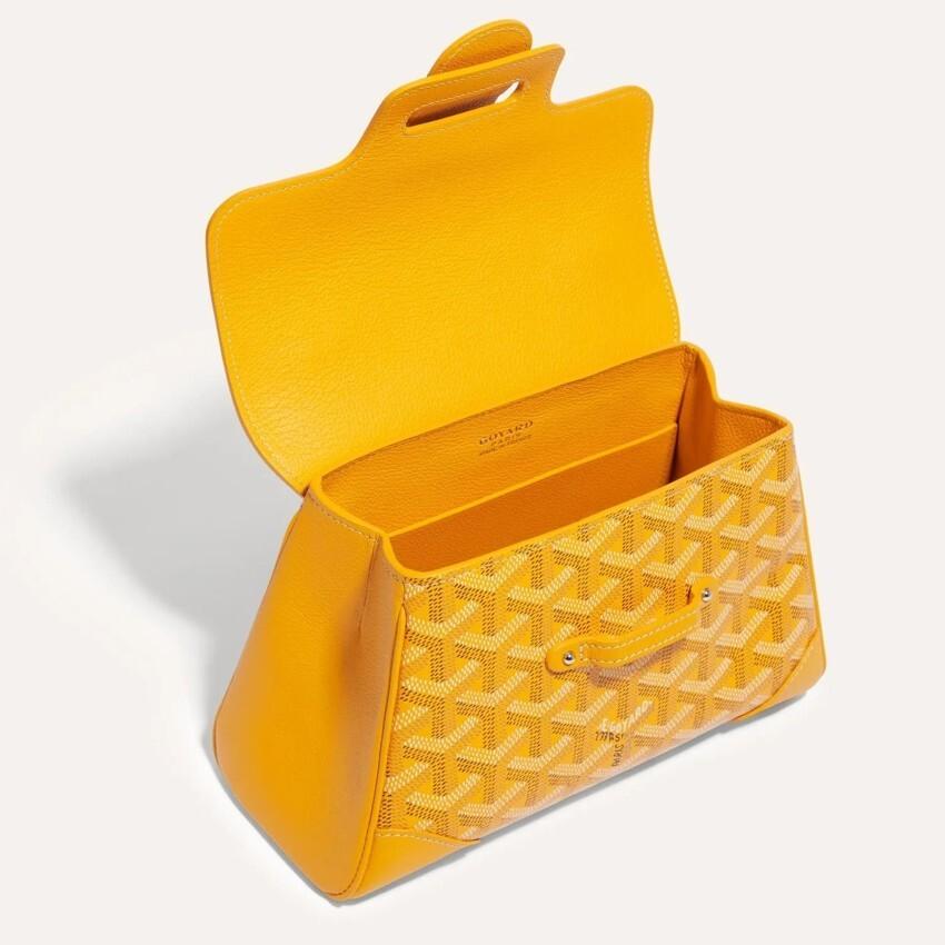 GOYARD Women’s Soft Saigon Mini Tote Bag Yellow SAIGON MINTY 08 CL 08 P