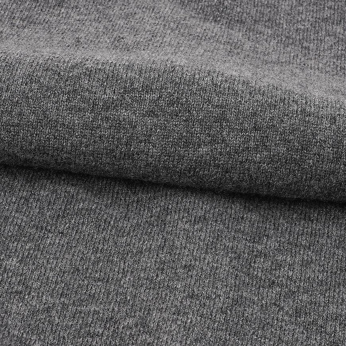 Comme des Garcons Unisex Double Heart Grey Cardigan Knit