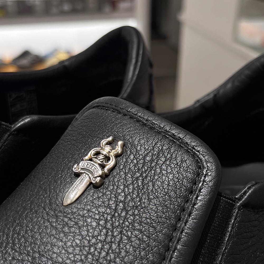 Chrome Hearts Black Dagger Slip-On Sneakers Men’s