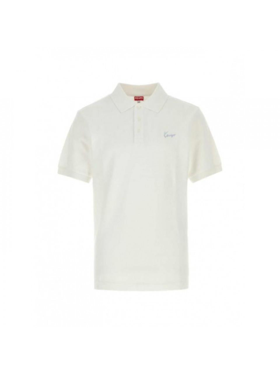 KENZO Men's Signature Embroidered Slim Fit Polo Shirt FG6 5PO155 4PU 02