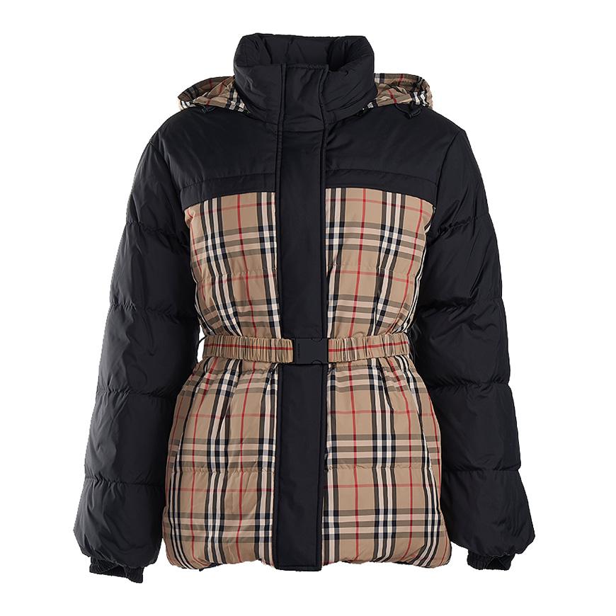 BURBERRY Reversible Check Puffer Jacket for Women 8079476 W OAKMENRE REV A7028 2