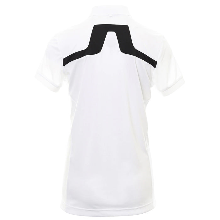 J LINDEBERG KV Regular Fit Polo T-Shirt White Men’s