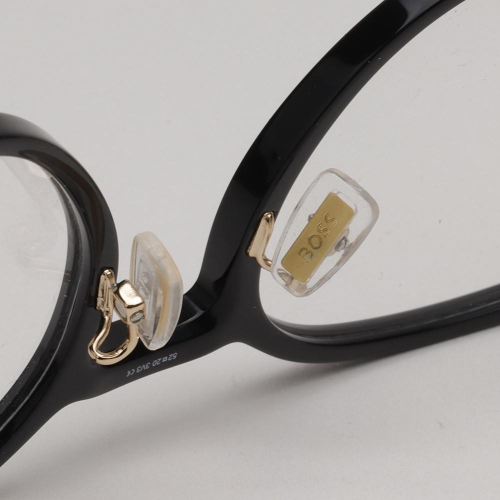 HUGO BOSS Black Round Unisex Eyeglass Frames BOSS1615F 2M2