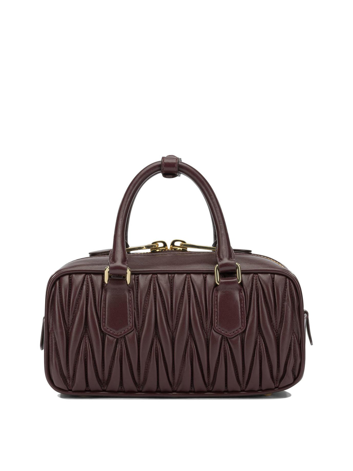 Miu Miu Black Leather Tote Bag