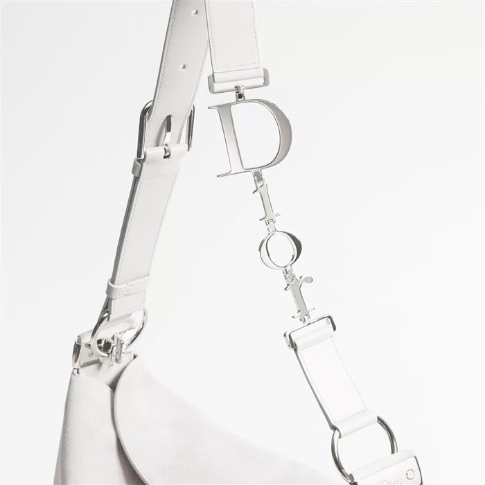 DIOR Diorling Medium Shoulder Bag Black Leather