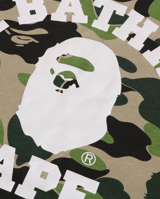 BAPE Green Long Sleeve Sweatshirt 0ZXLTM006111 PGRX