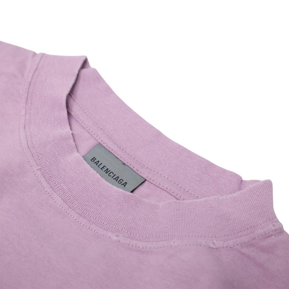 BALENCIAGA Logo Short Sleeve T-Shirt for Women