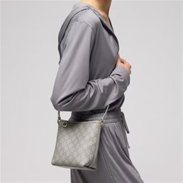 GUCCI GG Emblem Nano Bucket Bag Shoulder Bag