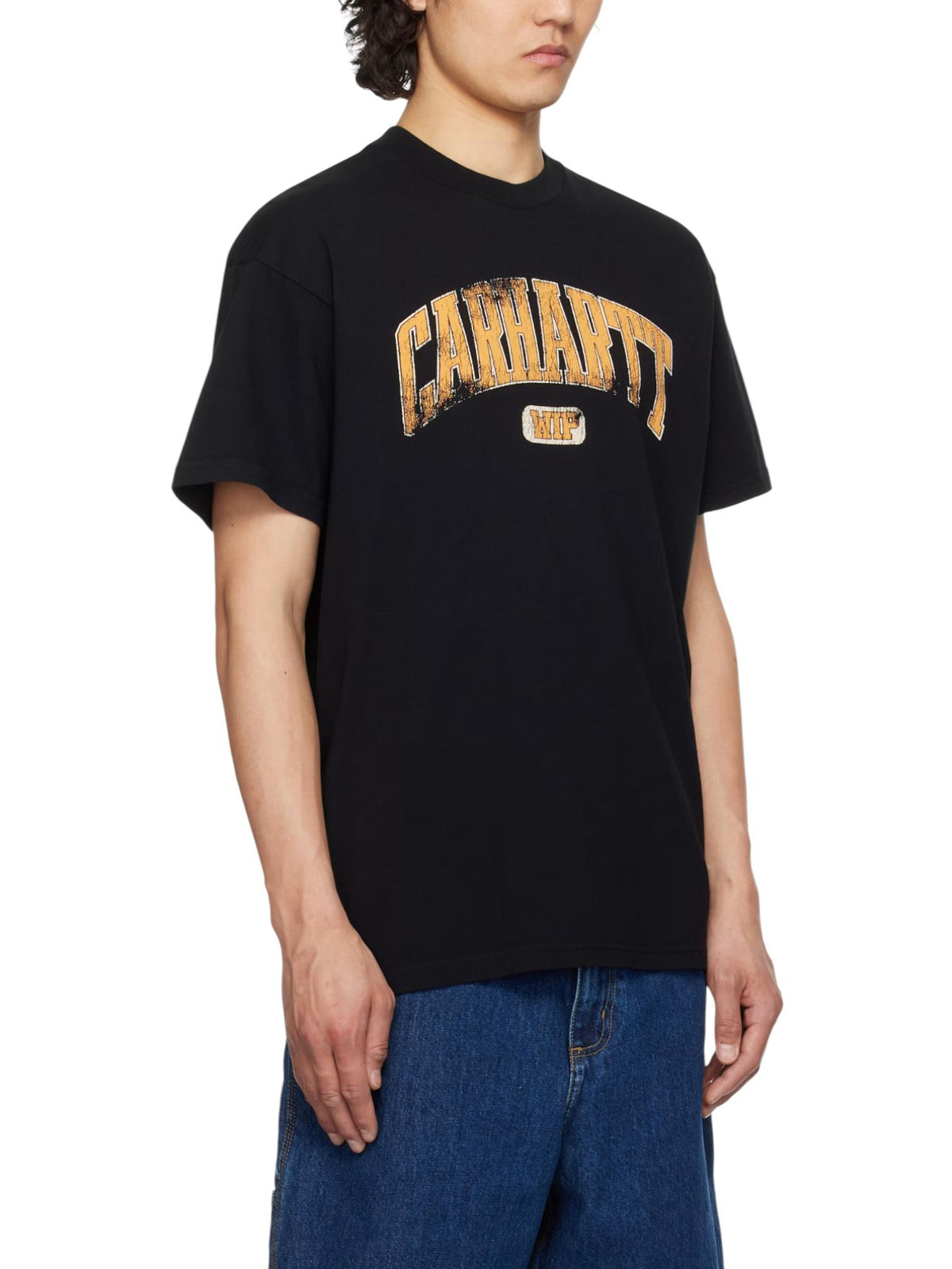 CARHARTT WIP Black LECTURE Short Sleeve T-Shirt Unisex I034766 894G