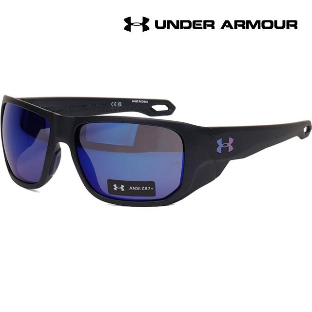 Under Armour Blue Mirror Sport Goggles Sunglasses Unisex Ridi UA ATTACK MD TZQW1