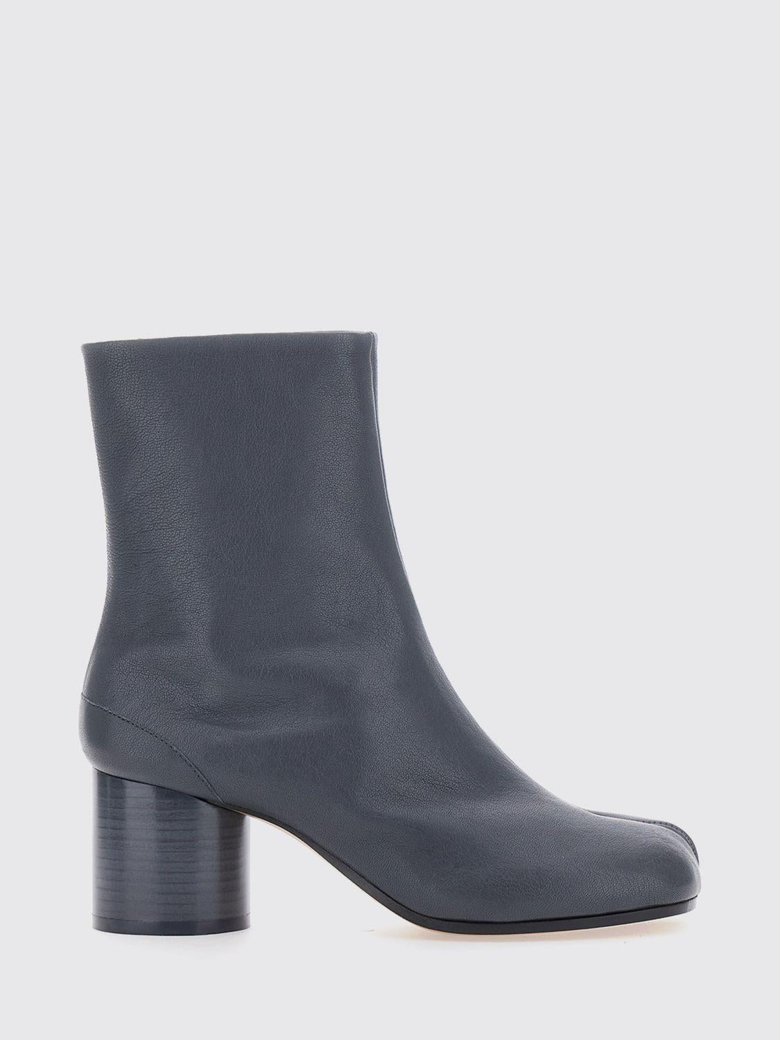Maison Margiela Leather Ankle Boots Black Women’s