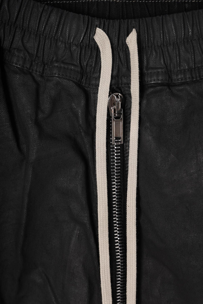 Rick Owens DRKSHDW Double Cargo Jumbo Belas Deep Black Denim Pants