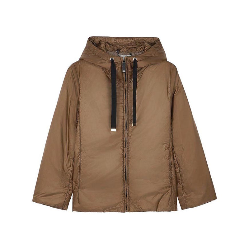 Max Mara Green Hooded Jacket for Women