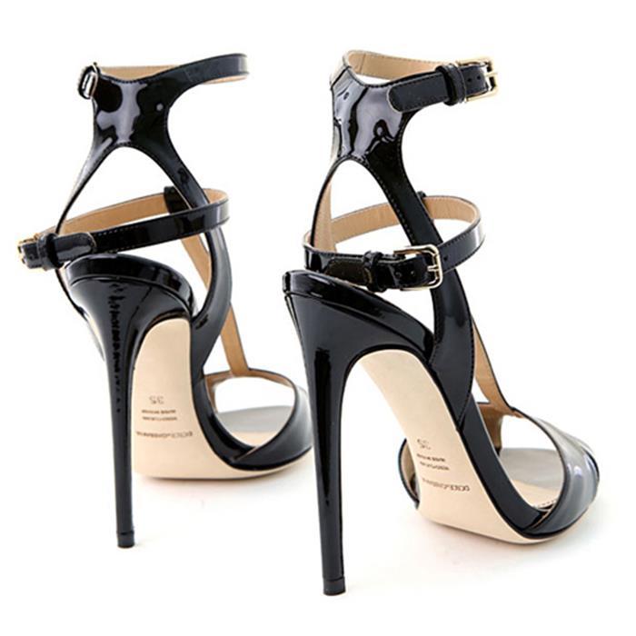 Dolce&Gabbana Black High Heel Sandals for Women