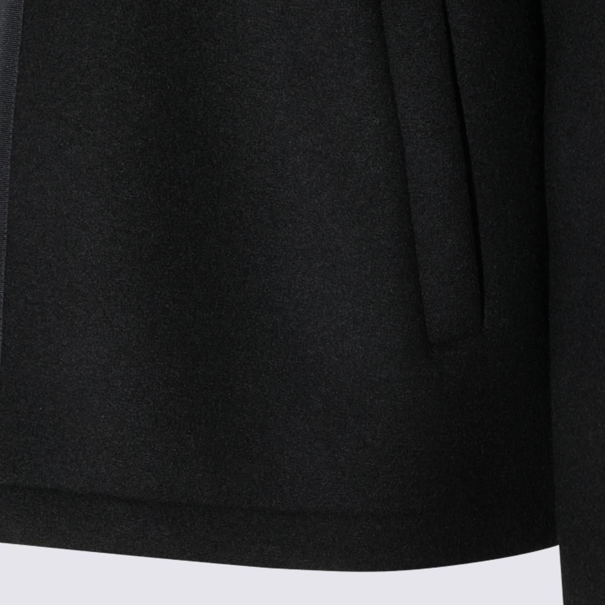 Herno Black Nylon Casual Jacket for Men