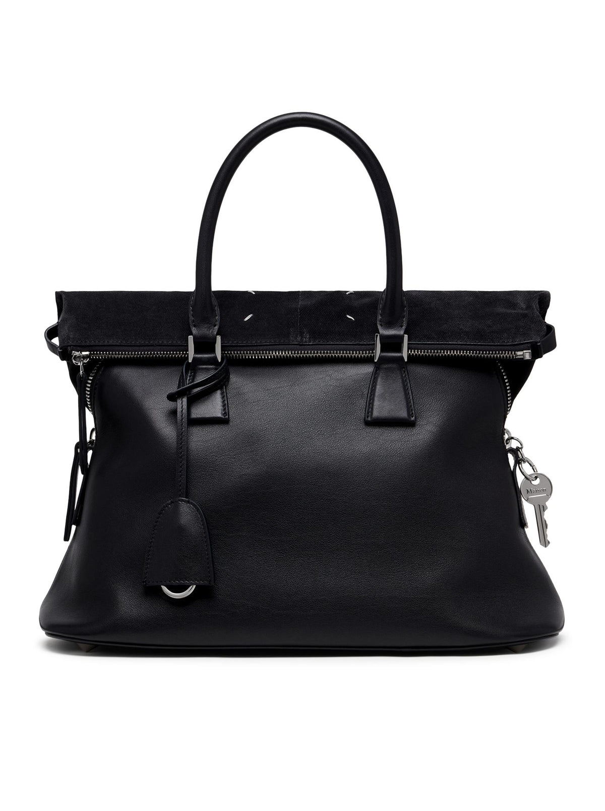 Maison Margiela Dark Grey Leather Shoulder Bag