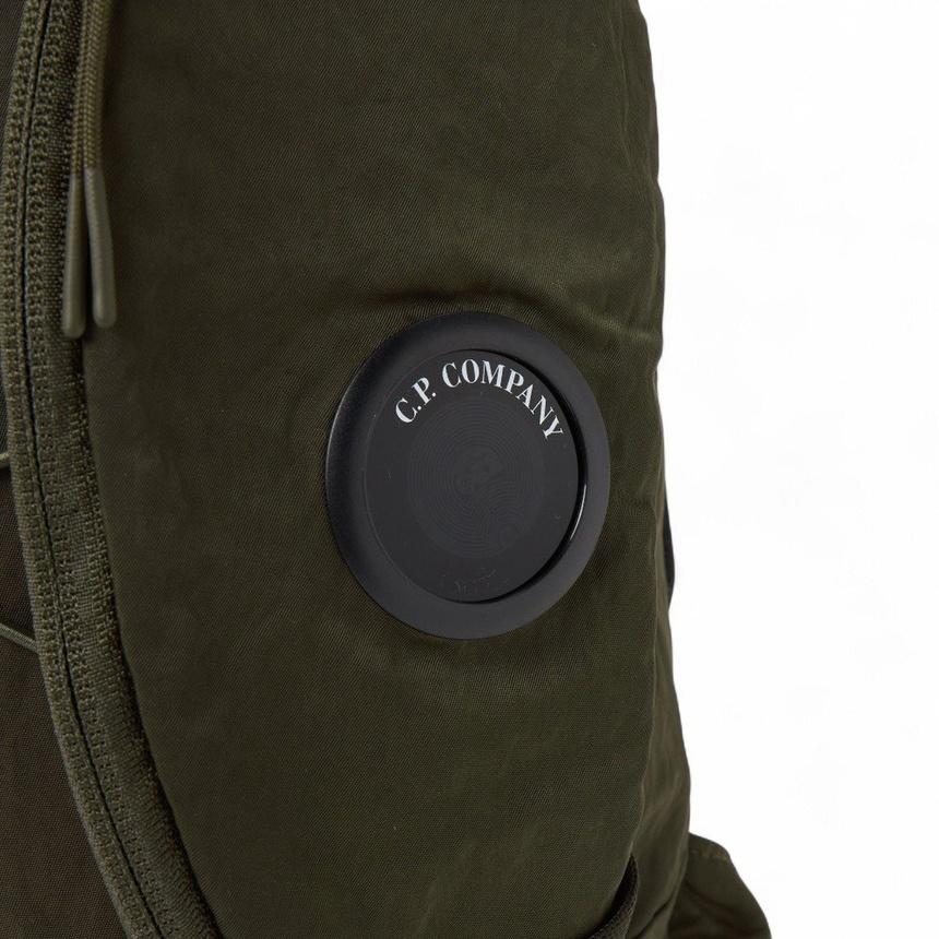 CP Company Unisex Crossbody Bag Green Nylon