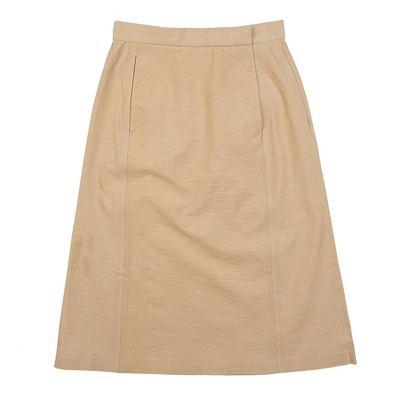 Maison Margiela High-Waist Medium Skirt White