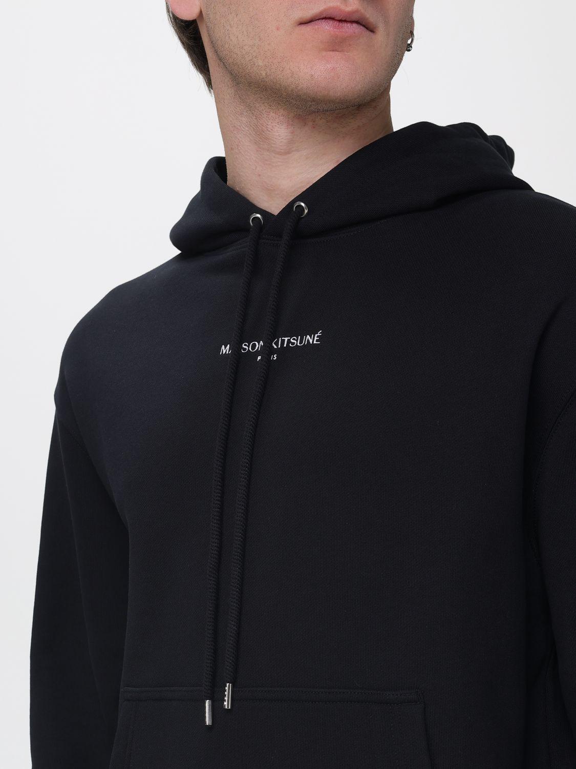 Maison Kitsune Cotton Logo Hoodie Sweatshirt Men’s Navy