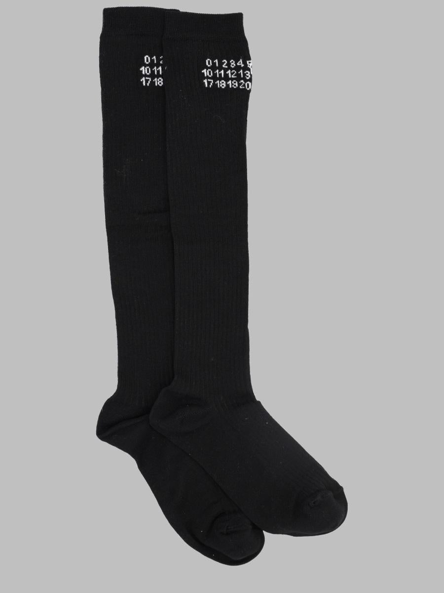 Maison Margiela White Cotton Blend Crew Socks