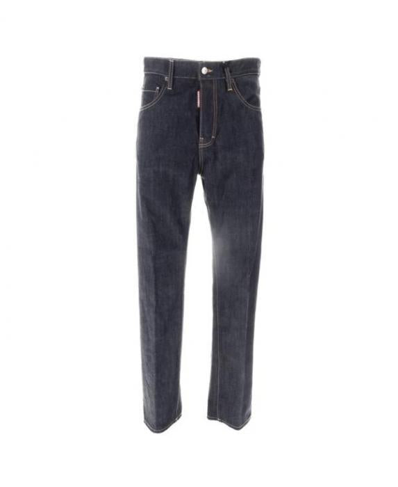 Dsquared2 Blue Rigid 642 Jeans Men's Denim Pants S71LB1697 D30011 470